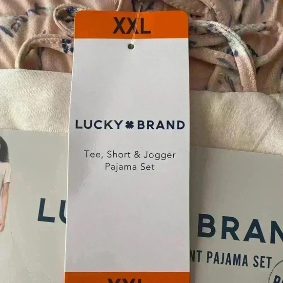🆕 Lucky 🍀 Brand Ladies' 3-piece Pajama Set XXL🆕 - Picture 6 of 6